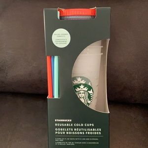 Starbucks confetti cups